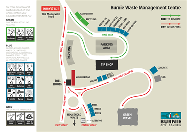 Map - Waste Management Centre