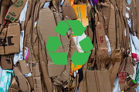 Cardboard recycling