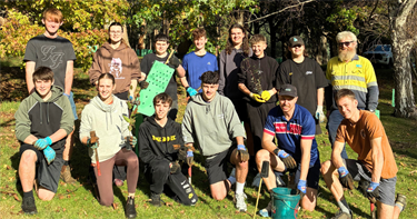 Outdoor Education students from Hellyer College 2