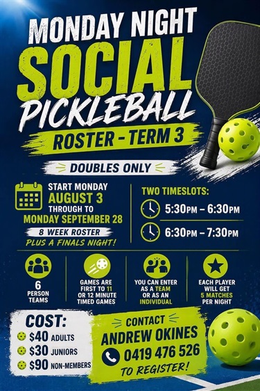 Pickleball Tennis centre