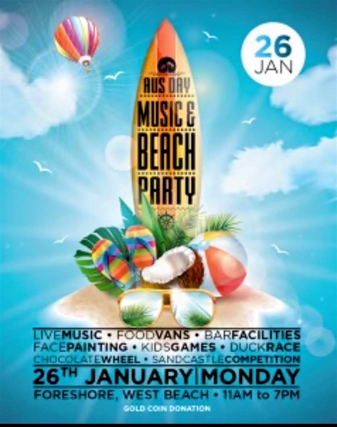 AusDay Beach Party