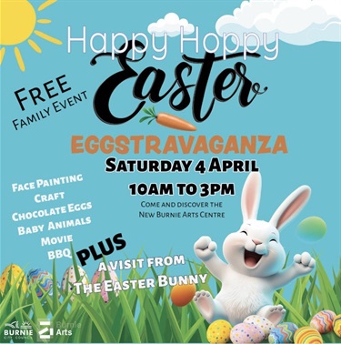Burnie Arts Easter
