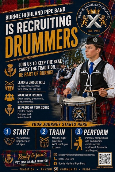 Burnie Highland Pipe Band