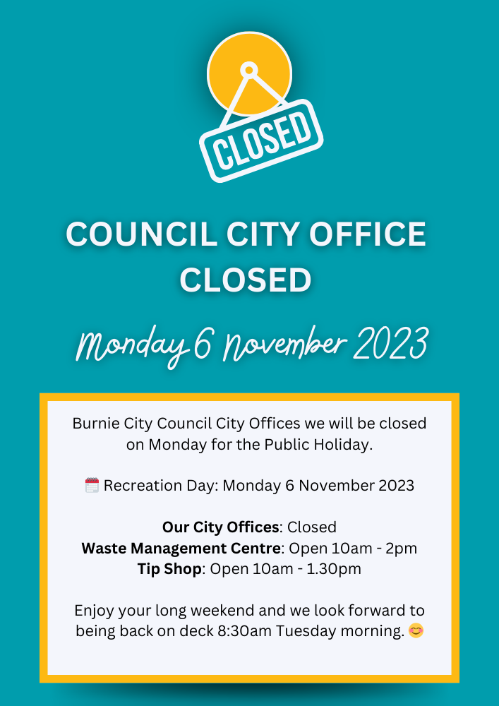 city office closed monday 6 november 2023.png