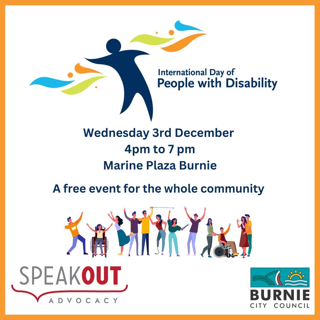 Burnie Rittner International Day of People with a Disability Burnie City Council