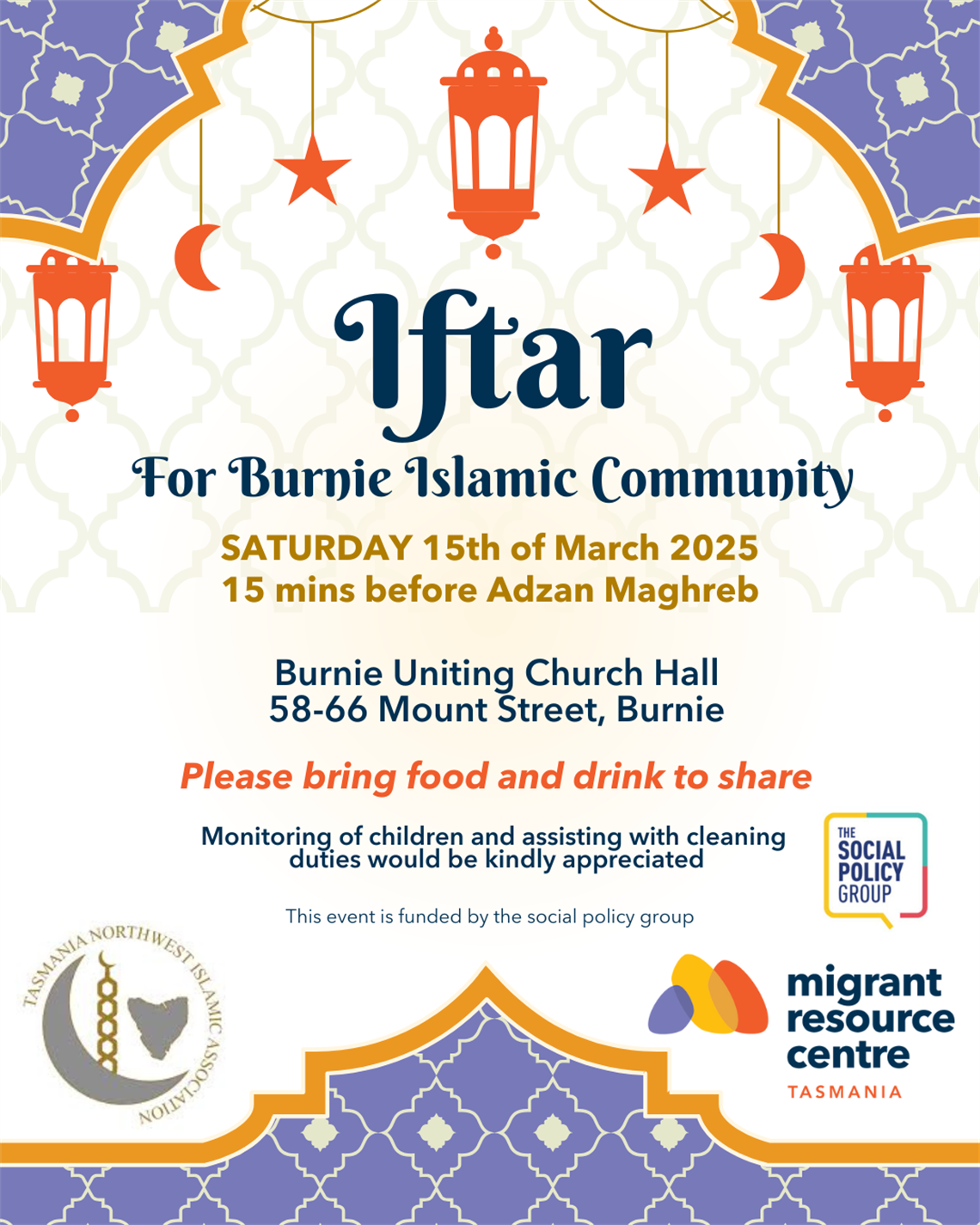 Iftar for Burnie Muslim Community.png