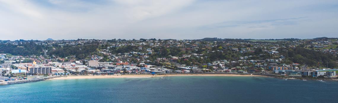 Burnie from the sea